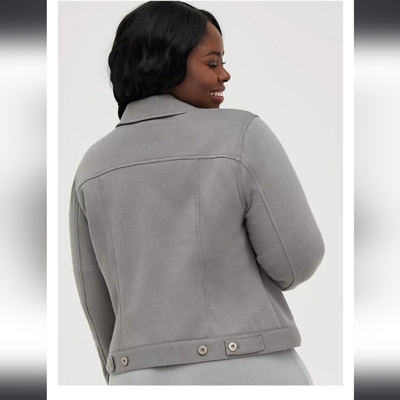 Torrid Fleece Trucker Jacket - Picture 2 of 6